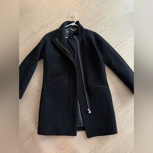 J. Crew Black Winter Coat